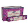 (12x) 15G SATYA INCENSE VIOLET ROSEMARY