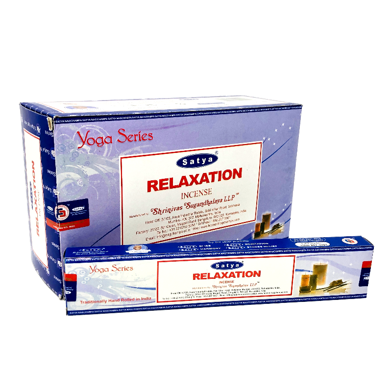 (12x) 15G SATYA INCENSE RELAXATION