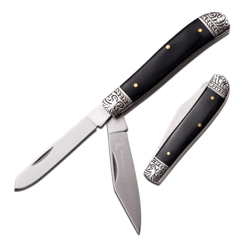 6.25" ELK RIDGE - COUTEAU PLIANT - COUTEAU DE GENTLEMAN - TRAPPEUR