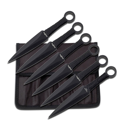 6.5" PERFECT POINT - COUTEAUX DE LANCER - JEU DE 6