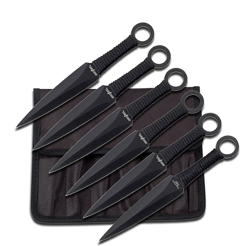 6.5" PERFECT POINT - THROWING KNIVES - SET OF 6