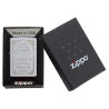 ZIPPO INTRICATE ACE DESIGN