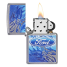 ZIPPO FORD STREET CHROME DESIGN