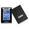 ZIPPO FORD STREET CHROME DESIGN