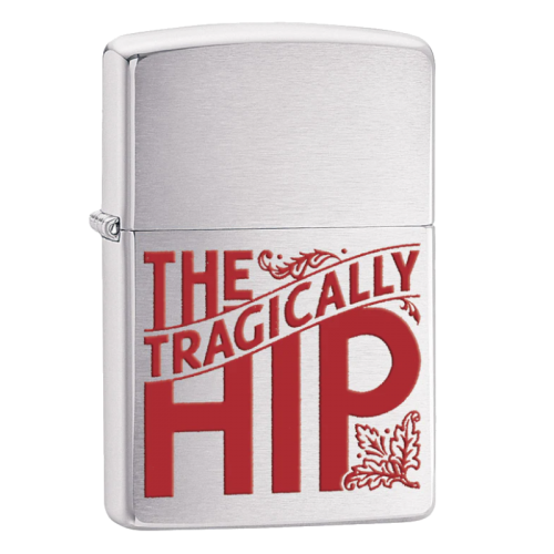 ZIPPO CONCEPTION TRAGICALLY HIP LOGO