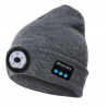 MoodMeaker Bluetooth Beanie Hat with Light Wireless Headphones
