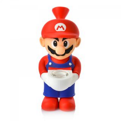 5.5'' BONG EN SILICONE MARIO