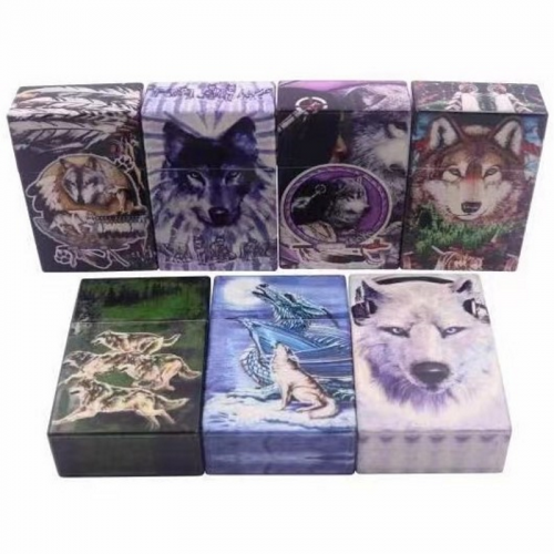 BOITIER À CIGARETTE DE LOUP