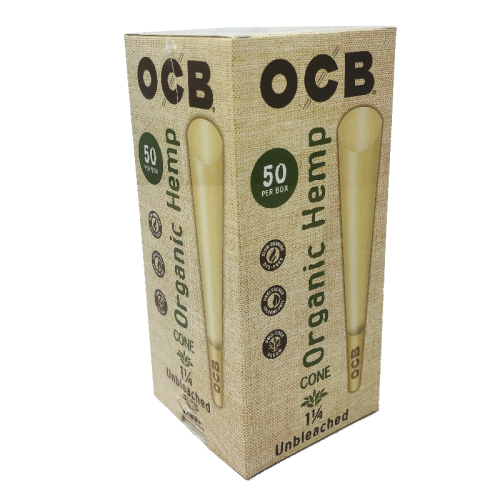 OCB ORGANIC HEMP CONE 125 - 50CT