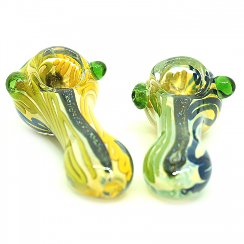 3.5'' Pipes en Pyrex dichro