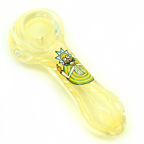 3.5" PIPE EN PYREX MIX LOGO