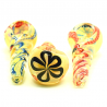 3.5'' Pyrex Pipes twisted style