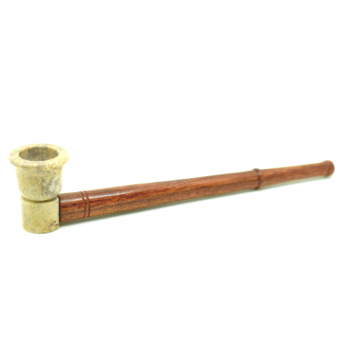 6" STONE & WOOD PIPE