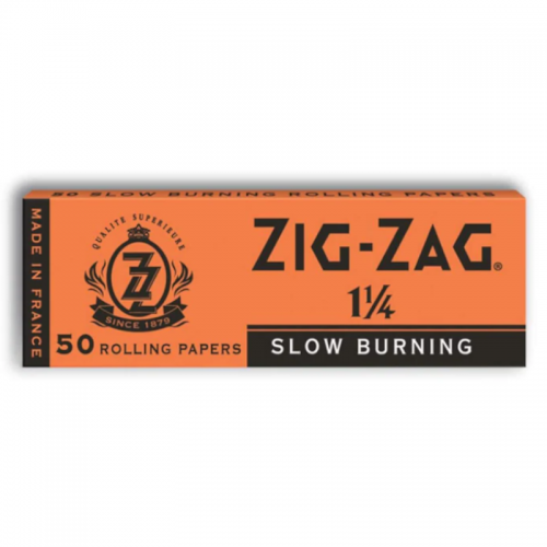 PAPIER ZIG ZAG ORANGE 1 1/4