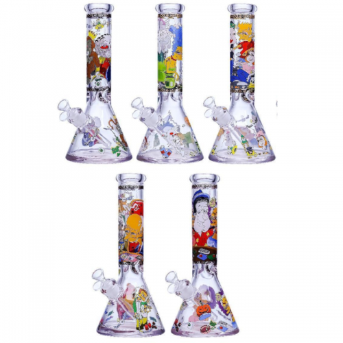 12.5" 7MM BEAKER GLASS BONG