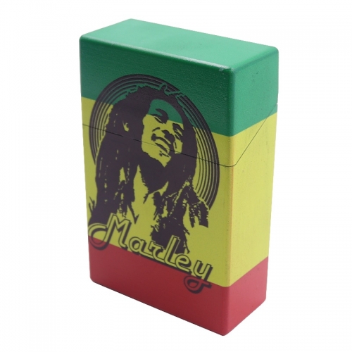 BOITIER À CIGARETTE BOB MARLEY