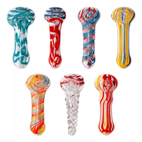 3.5'' Pyrex Pipes mixed styles