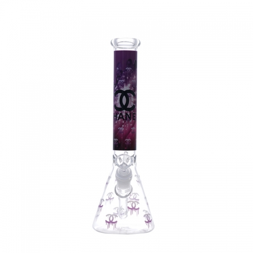 12" CC BEAKER BONG EN VERRE