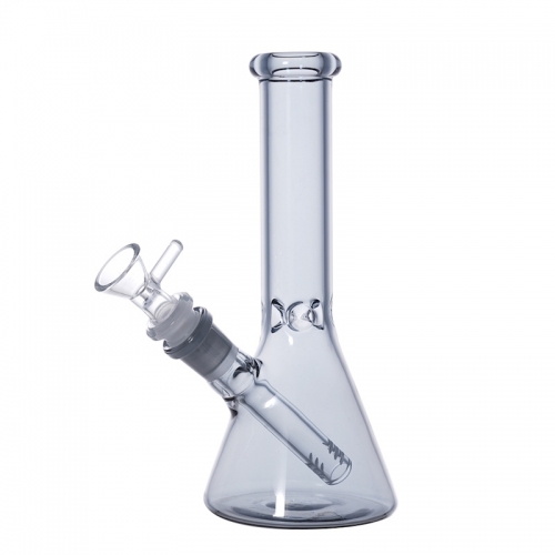 8" BEAKER GLASS BONG