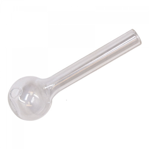 4" Oil Glass Love Pipe