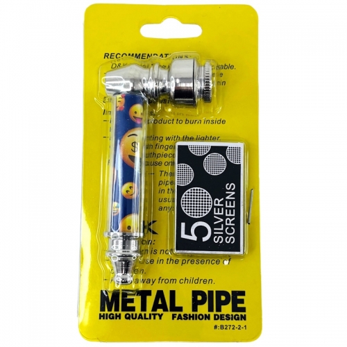 84mm Pipe en métal sur carte avec grilles