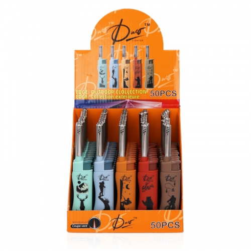 (50x) Duco EDGE - MINI WINDPROOF CANDLE LIGHTER OUTDOOR SERIES