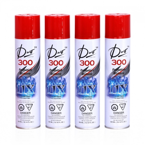 (12x) 300ML 11X BUTANE GAS DUCO