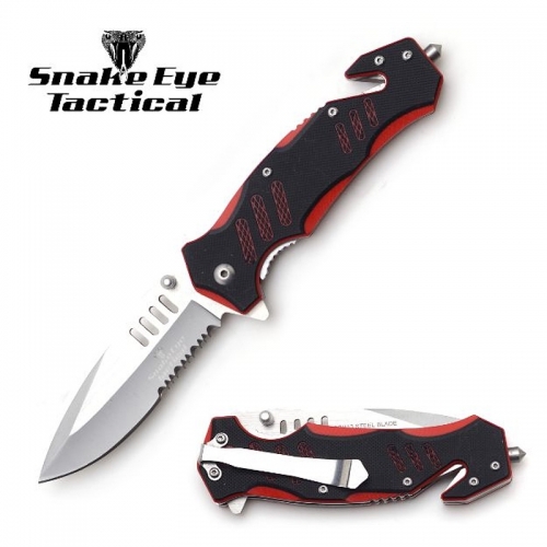 8" SNAKE EYE TACTICAL COUTEAU PLIANT