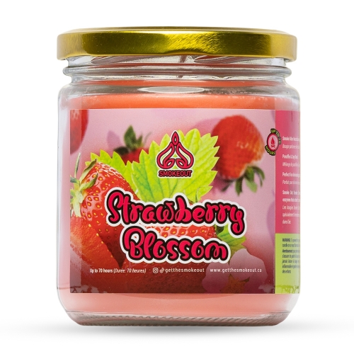 13OZ CHANDELLE SMOKEOUT - EXPLOSION DE FRAISES