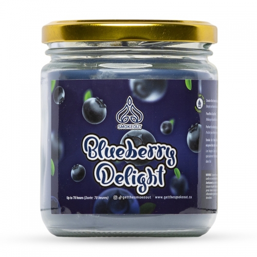 13OZ CHANDELLE SMOKEOUT - DÉLICE DE BLEUETS