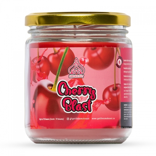 13OZ SMOKEOUT CANDLE - CHERRY BLAST
