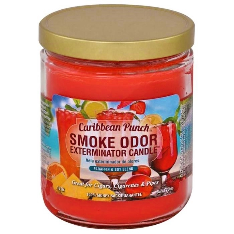 CANDLE JAR TRIPPY HIPPIE 13OZ
