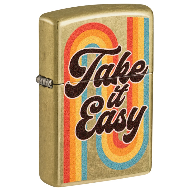 ZIPPO TAKE IT EASY DESIGN
