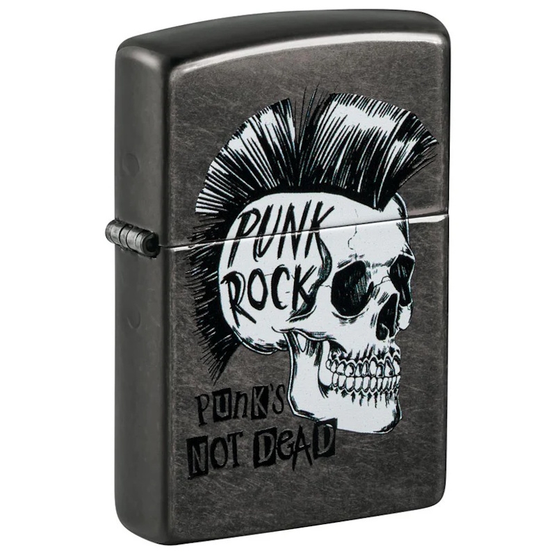 ZIPPO CONCEPTION CRÂNE PUNK ROCK