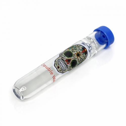3" glass chillum