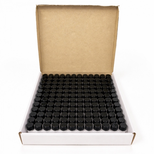 (144X) GLASS JAR VIALS 1ML/GRAM