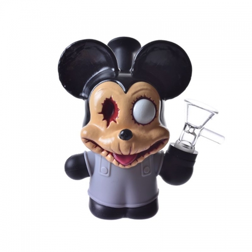 5" BONG ZOMBIE MOUSE EN PVC ET SILICONE