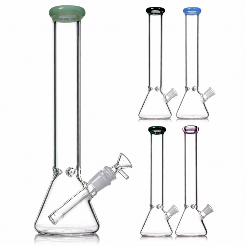 12" Beaker glass bong