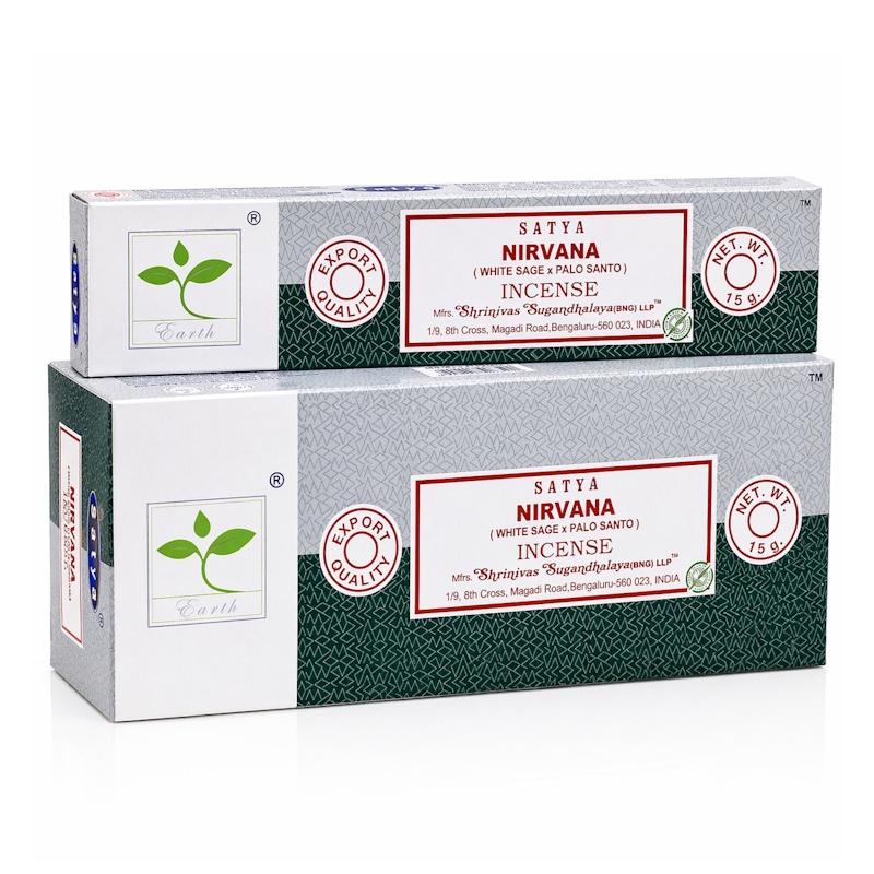 (6x) 15G SATYA INCENSE EARTH - NIRVANA