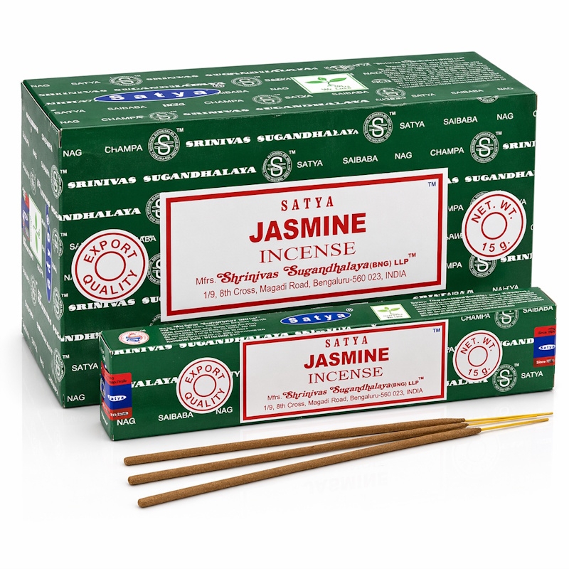 (12x) 15G SATYA INCENSE - JASMINE