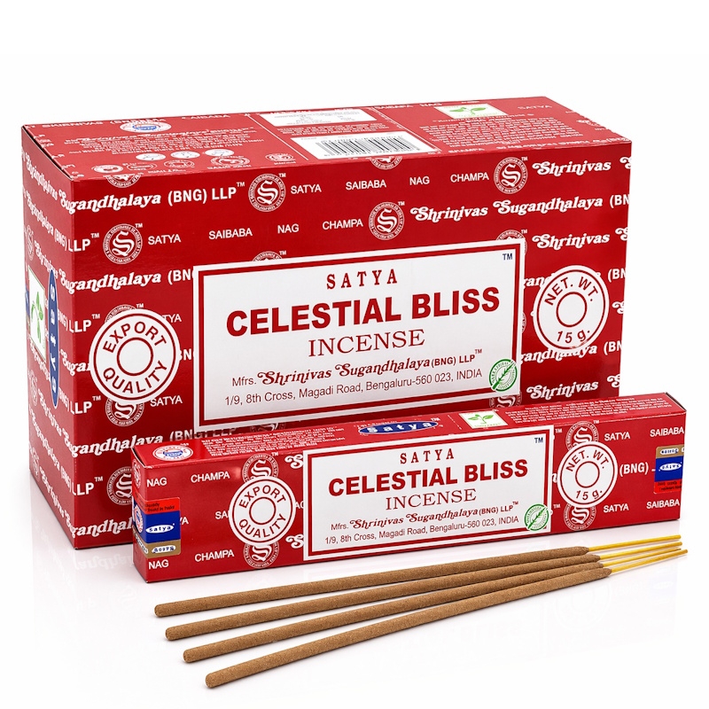 (12x) 15G ENCENS SATYA - CELESTIAL BLISS