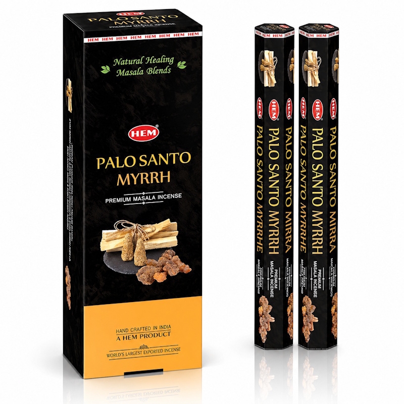 (X6) 20G ENCENS HEM - PALO SANTO MYRRH
