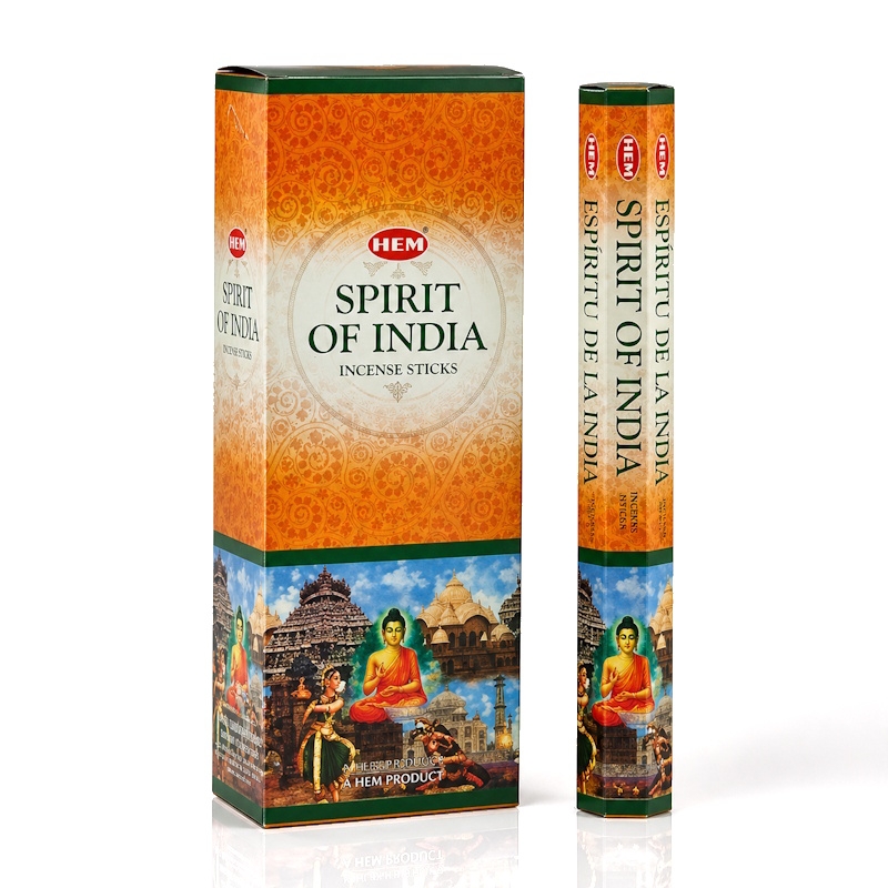 (X6) 20G ENCENS HEM - SPIRIT OF INDIA