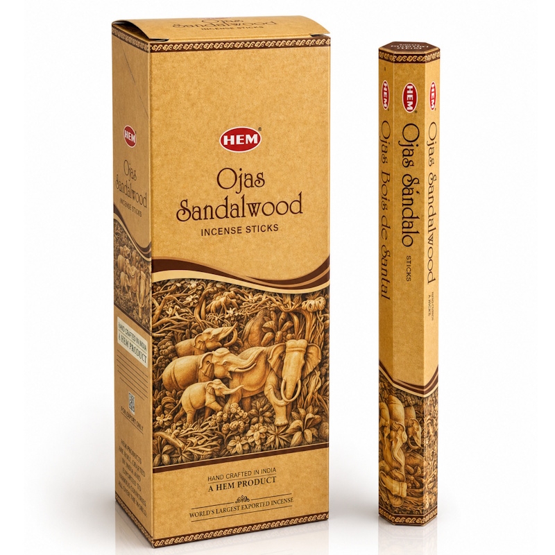 (X6) 20G ENCENS HEM - OJAS SANDALWOOD