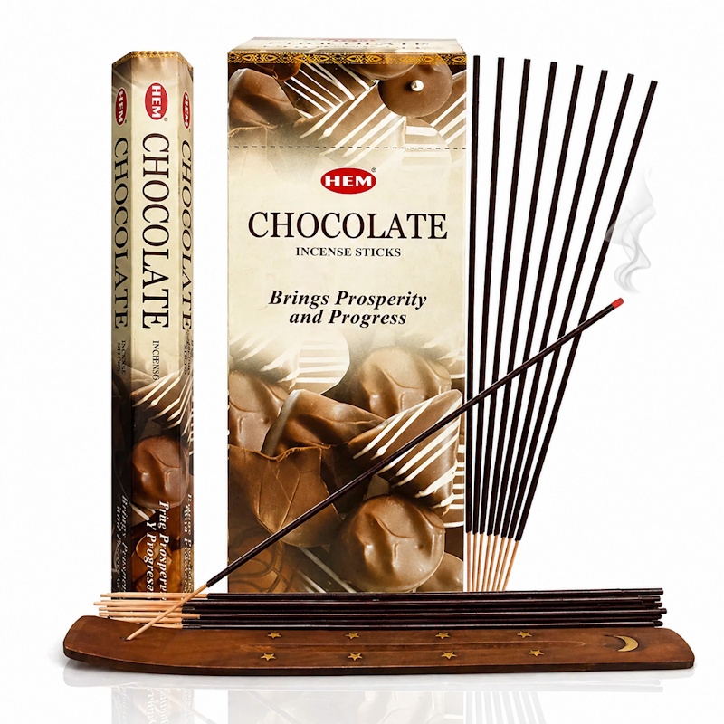 (X6) 20G HEM INCENSE - CHOCOLATE