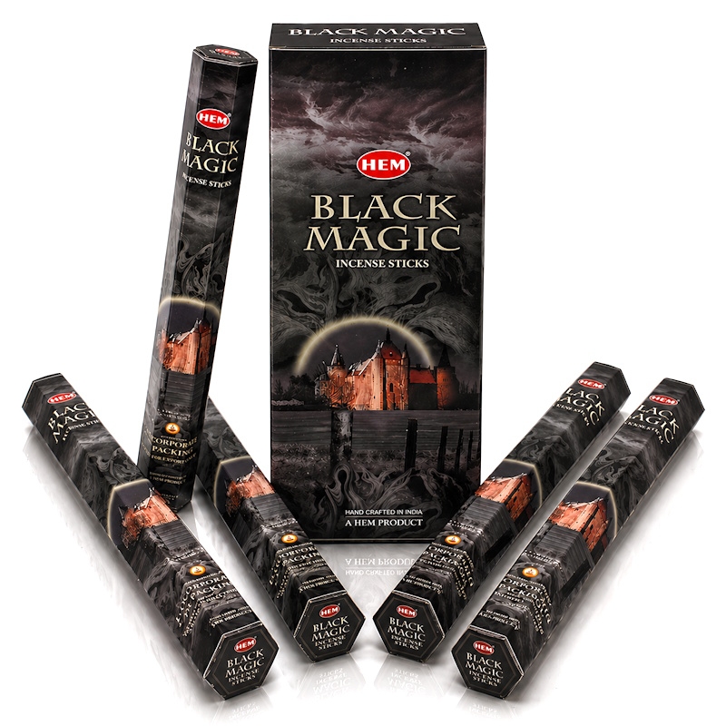(X6) 20G HEM INCENSE - BLACK MAGIC