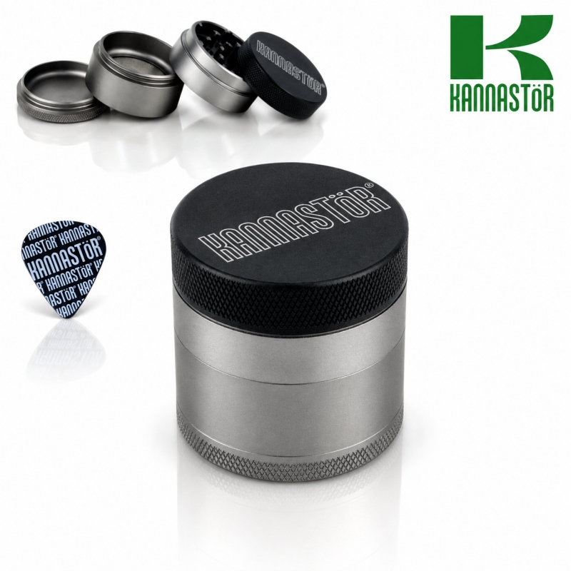 1.5" KANNASTÖR BROYEUR À PLATEFORME SOLIDE AVEC CORPS SOLIDE 4 PIÈCES – GUNMETAL