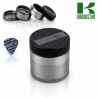 1.5" KANNASTÖR BROYEUR À PLATEFORME SOLIDE AVEC CORPS SOLIDE 4 PIÈCES – GUNMETAL