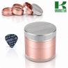 2.2" KANNASTÖR SOLID TOP WITH SOLID BODY 4 PIECE GRINDER – ROSEGOLD