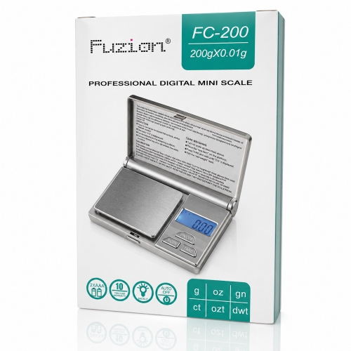 FUZION 200G X 0.01G - Professional Digital Mini Scale